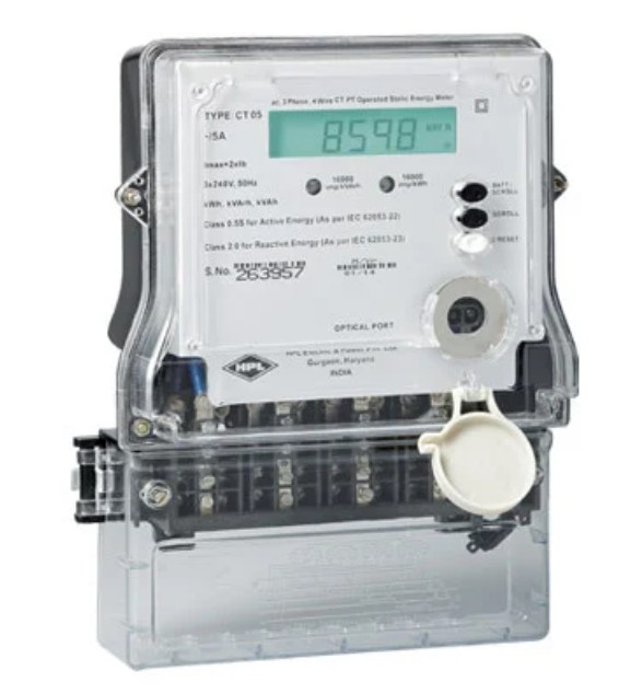 HPL HT Three Phase Digital Energy Meter